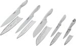 Cuisinart C55-12PCKSAM 12-Piece Ceramic Coated Stainless Steel Knives, Comes with 6-Blades and 6-Blade Guards, Color Coded to Reduce Risk of Cross Contamination, Jewel - Image 2